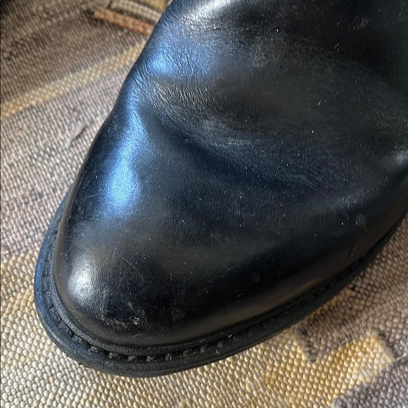 Golden Goose black leather biker boots 39 - Picture 6 of 12